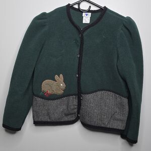Vintage Hartstrings Sweater Rabbit Size 12‎